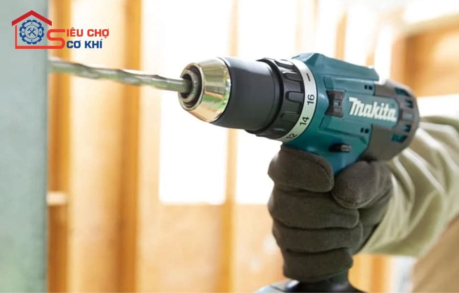 Máy Khoan Vặn Vít Dùng Pin Makita Sử Dụng Cho Vật Liệu Nào?