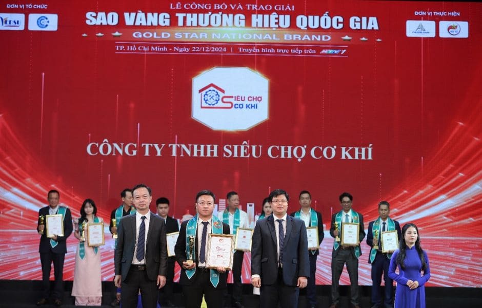 Siêu Chợ Cơ Khí - Thương Hiệu Sao Vàng Quốc Gia năm 2024